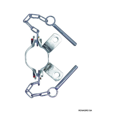 Halter Klee Ø 76 mm 2 Richtungen \"L\"