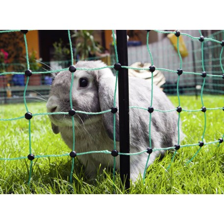 Kaninchennetz elektrifizierbar