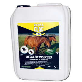 Rovaclac R2 insecticide-répulsif pour chevaux 5 l