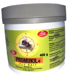 Promukil+ Granulé anti-mouches, boîte de 400 gr.