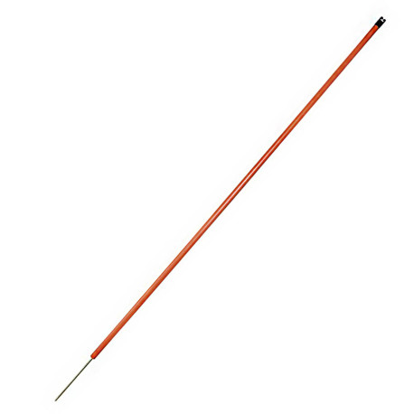 Ersatzpfahl orange, Einzelspitze, 112 cm für Geflügelnetz