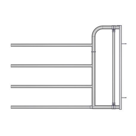 Einsteckteil Manndurchgang EX4