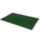 Tapis de grattage et de nettoyage verte 55 x 90 cm