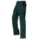 Pantalon de travail vert/noir