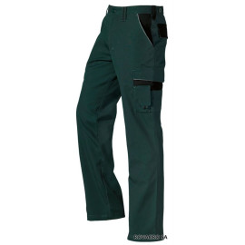 Pantalon de travail vert/noir