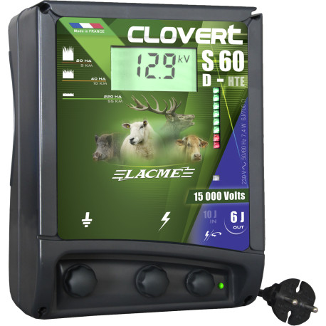 Electrificateur Clovert Lacme: S60 digital