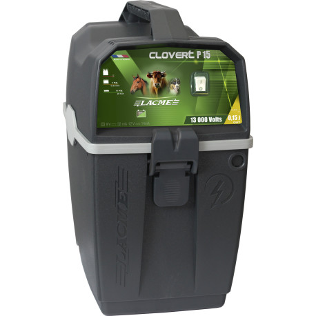 Batterie/Solar Zaungerät Lacmé Clovert: P15