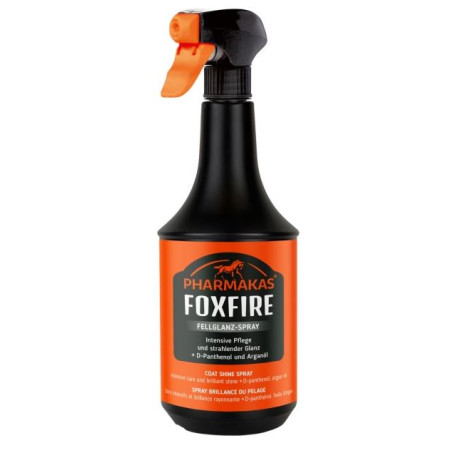 Spray lustrant pour chevaux Foxfire 1 l.