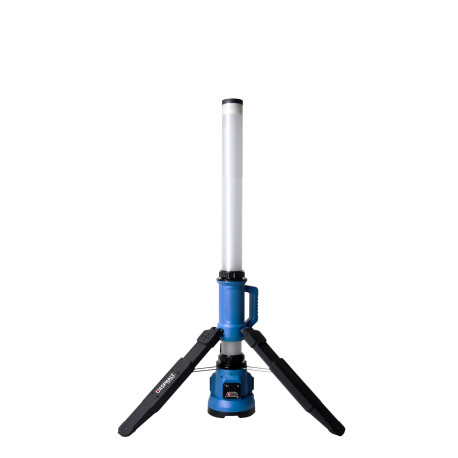 Baustellenbeleuchtung Asphalt Hybrid 360°