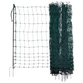 Filet volaille électr. 122 cm, L. 50 m vert