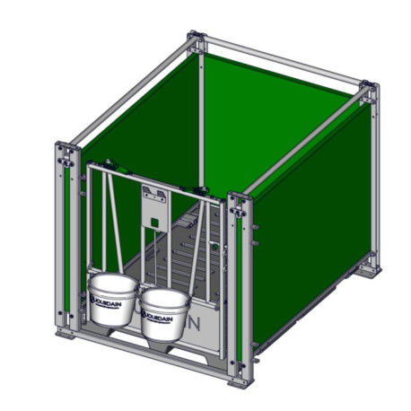 Case mobile-veau simple