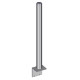 Poteau trèfle 102 sur platine L galva Long : 1.32 m