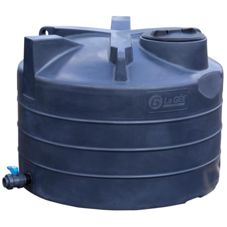 Senkrechter Oberirdischer Lagertank - 2000 L.
