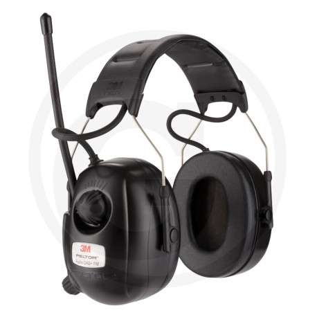 Casque Peltor antibruit avec radio FM & DAB