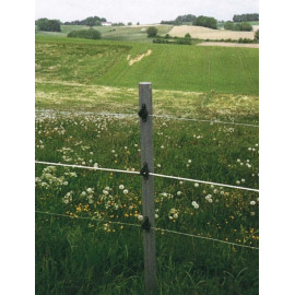 Kunststoffrecycling-Pfahl Ø 80 x 1\'750 mm