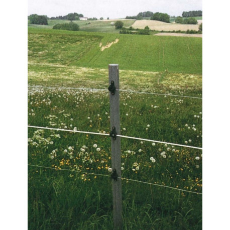 Kunststoffrecycling-Pfahl Ø 80 x 1\'750 mm