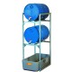 Rayonnage avec 2 supports pour füt de 60 L