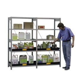 Erweiterungseinheit für Regal mit Auffangwanne