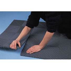 Bodenplatte grün PP 40x40x1,8cm