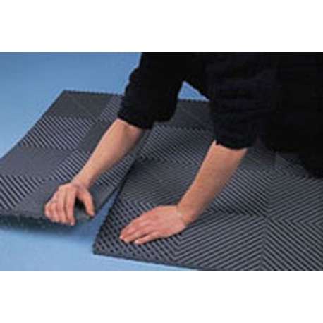 Bodenplatte grün PP 40x40x1,8cm