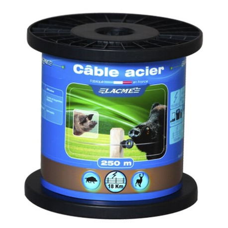 Câble d\'acier 250 m