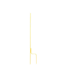 Pofer-Pfahl gelb Ø 12 mm Länge 120 cm