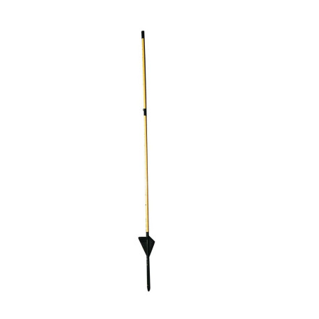 Oval-Fiberglaspfahl H : 110 cm