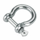 Manille arrondie 3/8\" Ø 10 mm, 3 pces