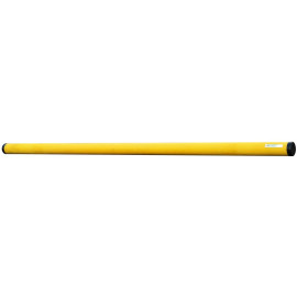 Barre d\'obstacle jaune Ø 100 mm, 3m
