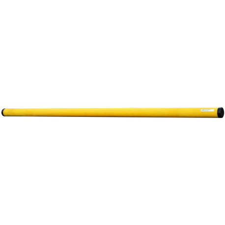 Barre d\'obstacle jaune Ø 100 mm, 3m