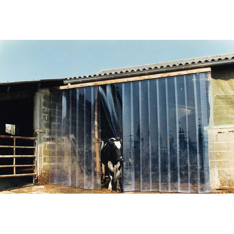 Rideau Lanières PVC 200 x 2 mm: au mètre