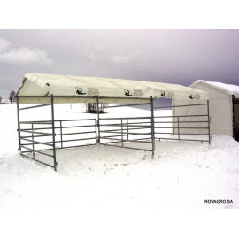 Bâche de toit PVC pour Horse Shelter 3,6 x 3,6 m