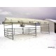 Bâche de toit en PVC pour Horse Shelter 3,6 x 7,2 m