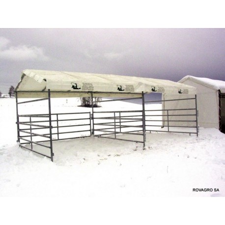 Planendach aus PVC für Horse Shelter 3,60 x 7,20 m