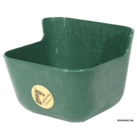 Mangeoire plastique vert 7 l