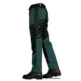 Pantalon ProfileCollection vert/noir
