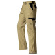 Pantalon de travail brun/noir