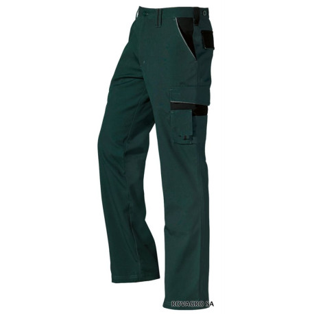 Pantalon de travail olive/noir