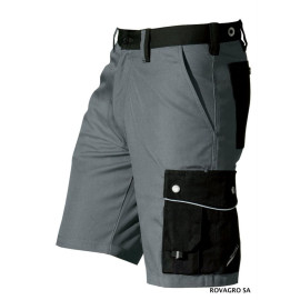 Shorts grau/schwarz