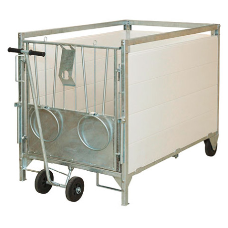 Kälberbox groß - Fahrvorrichtung