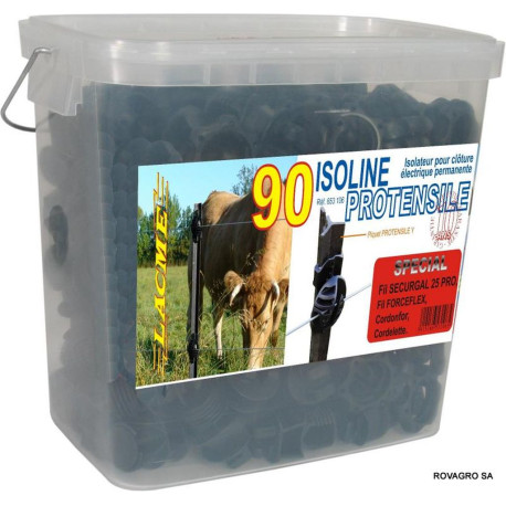 Isolateur Isoline Protensile (seau de 90 pces)