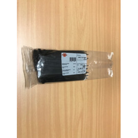 Kabelbinder schwarz 3.6x140 mm